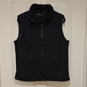 Andrew Marc Black Quilted Outerwear